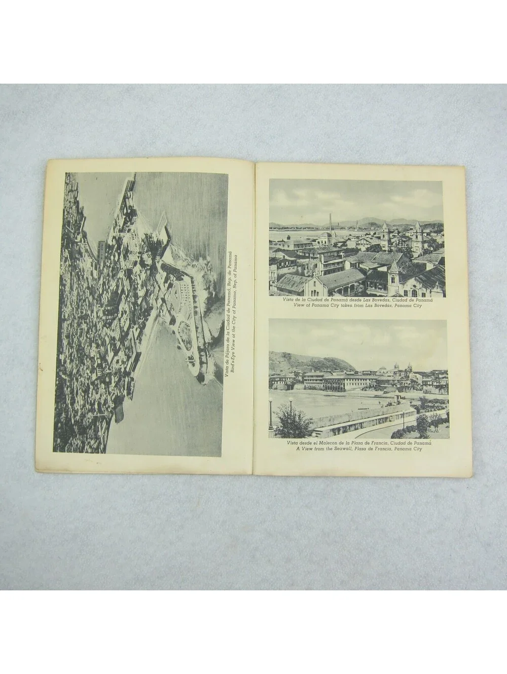 Republic of Panama and the Canal Zone: Complete Picture Guide Book Vintage 1940